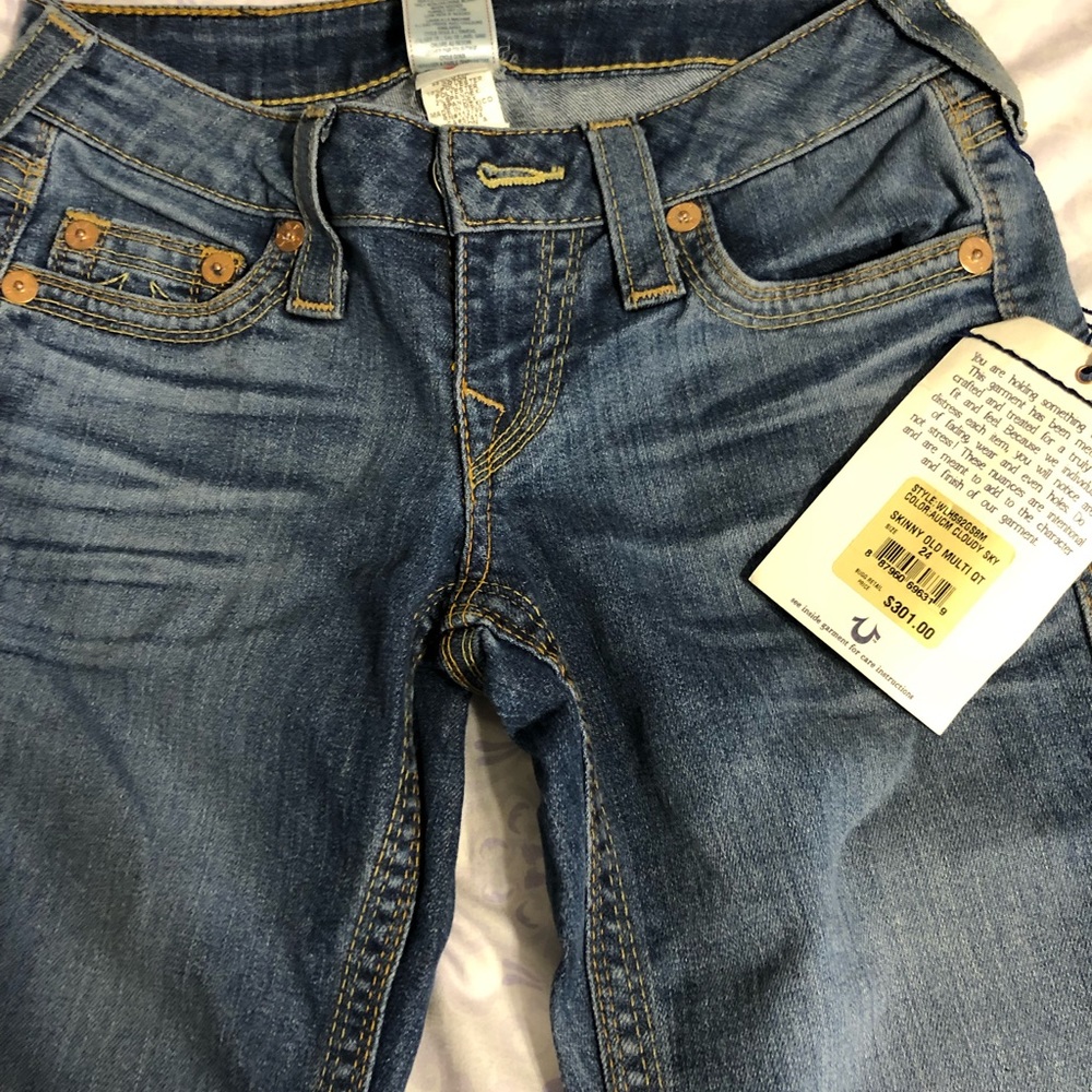 True Religion Women’s Skinny Leg Jeans